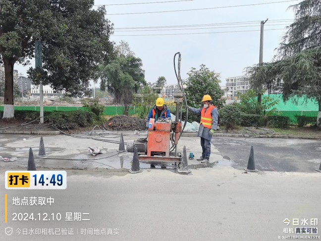 道路空鼓下沉注浆加固