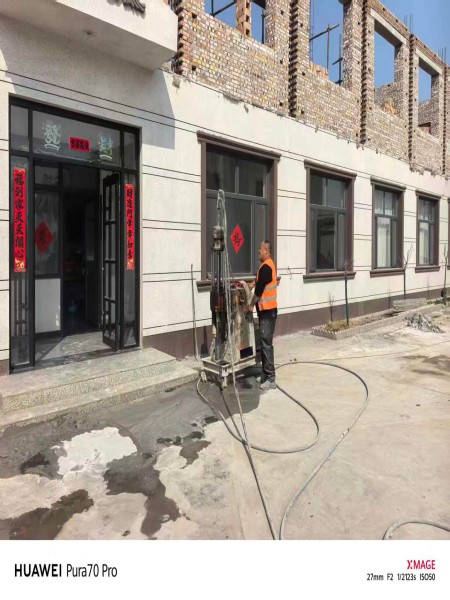 自建房加高，注浆加固增加承载力